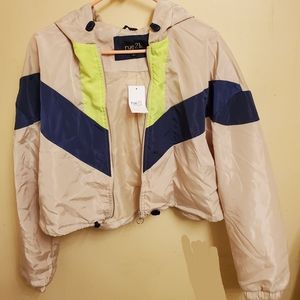 Rue 21 cropped windbreaker (with hood)